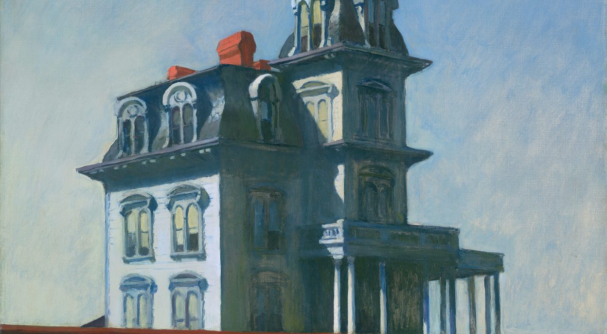 House by the Railroad, by Edward Hopper